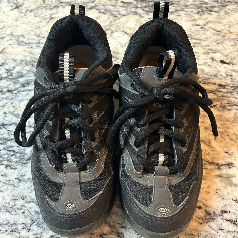Heelys Black and Gray Kids Sneakers